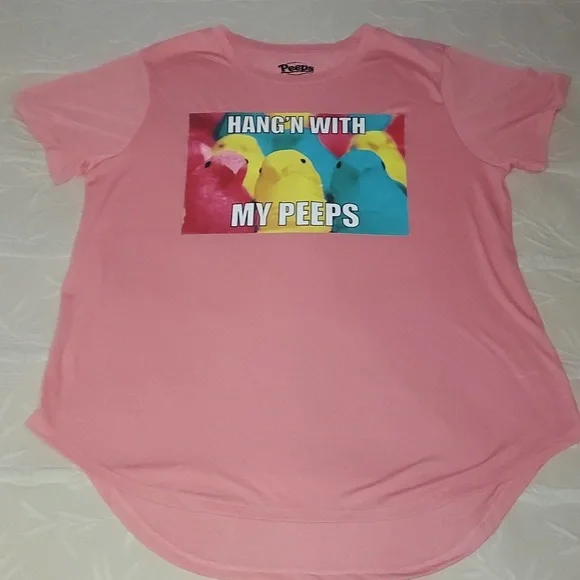 Peeps tee shirt PLEASE READ ABOUT SIZE - Picture 5 of 5